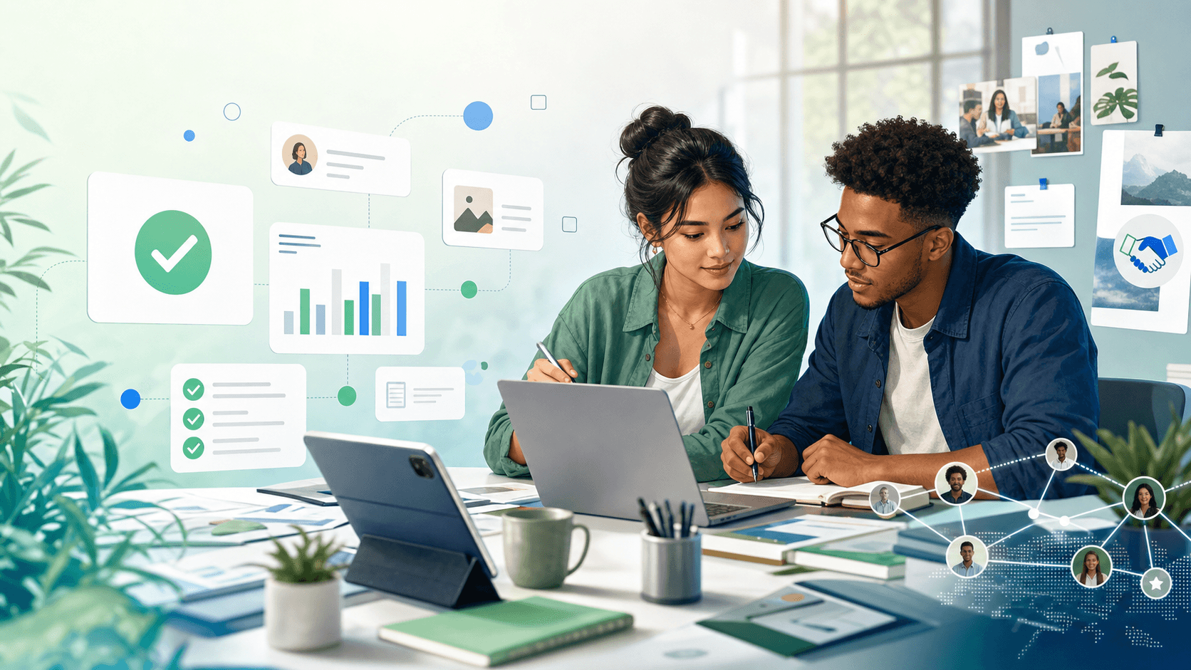 Premium Ideoreto editorial cover showing beginner freelancers turning small scoped tasks into visible proof, portfolio artifacts, and trust signals.