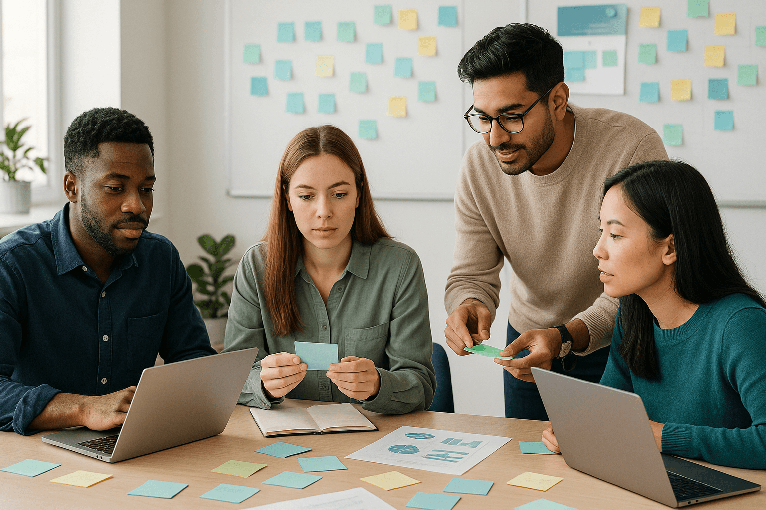 Editorial cover showing people collaborating on useful work and visible proof for How Founders Can Find Contributors Without Posting Vague Help Requests.